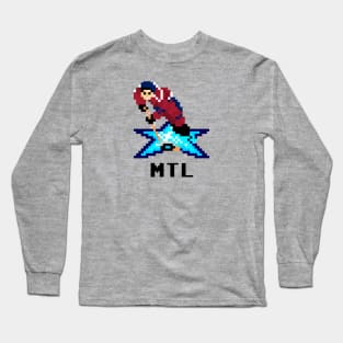 16-Bit Ice Hockey - Montreal Long Sleeve T-Shirt